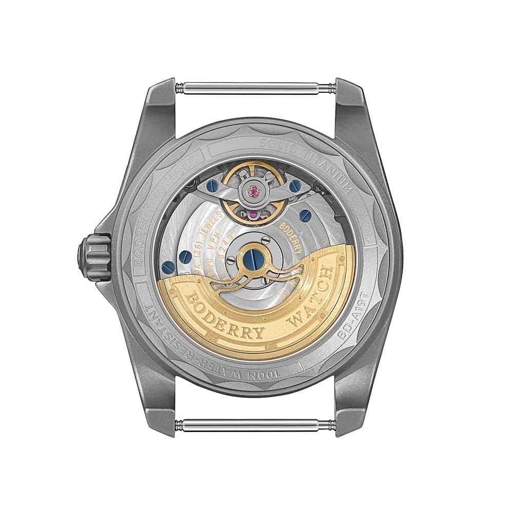 VOYAGER S72 – 72-Hour Power Reserve Titanium Automatic Field Watch, 100M Water Resistant | Grey/Bracelet | Sản phẩm chính hãng