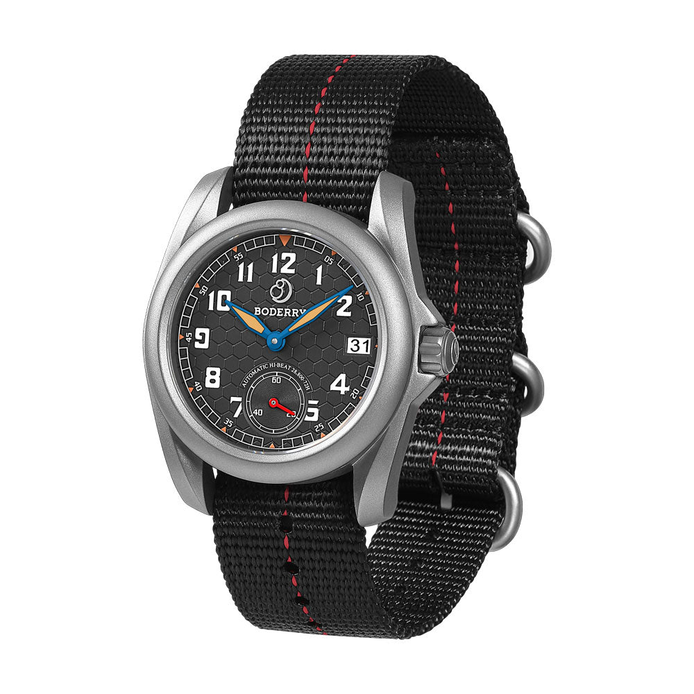 VOYAGER S72 – 72-Hour Power Reserve Titanium Automatic Field Watch, 100M Water Resistant | Grey/Bracelet | Sản phẩm chính hãng