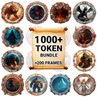 1,000+ TOKENS for your rpg campaigns